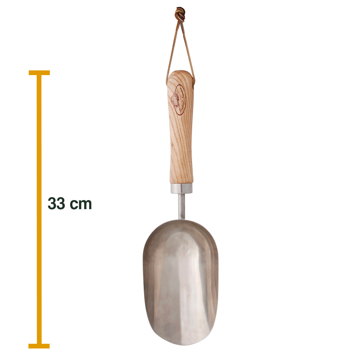 Potting Soil Scoop - ↑ 33 Cm - Rvs - Ashwood - Shovel - Giftbox