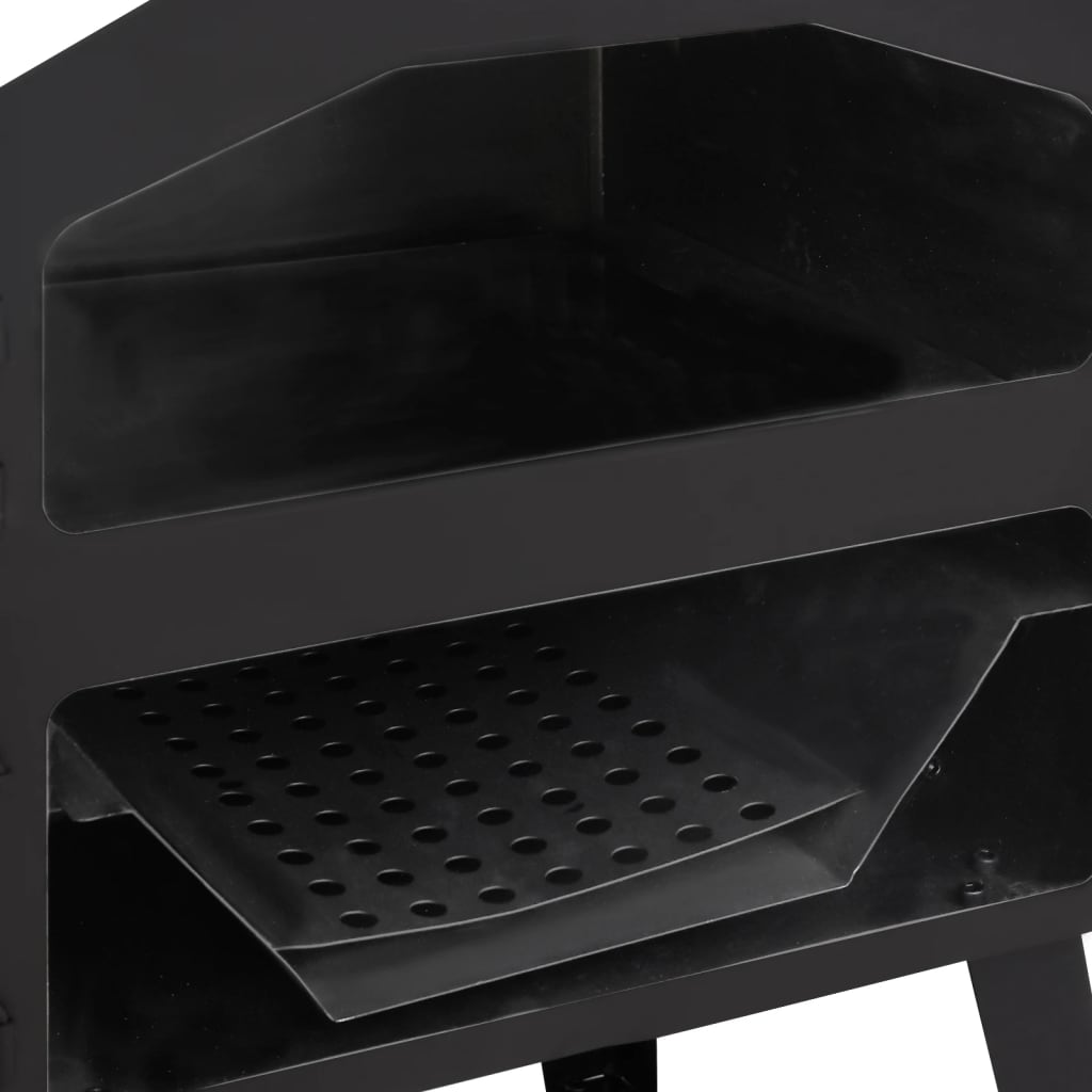 Pizzaoven Houtskool Met 2 Vuurkleistenen