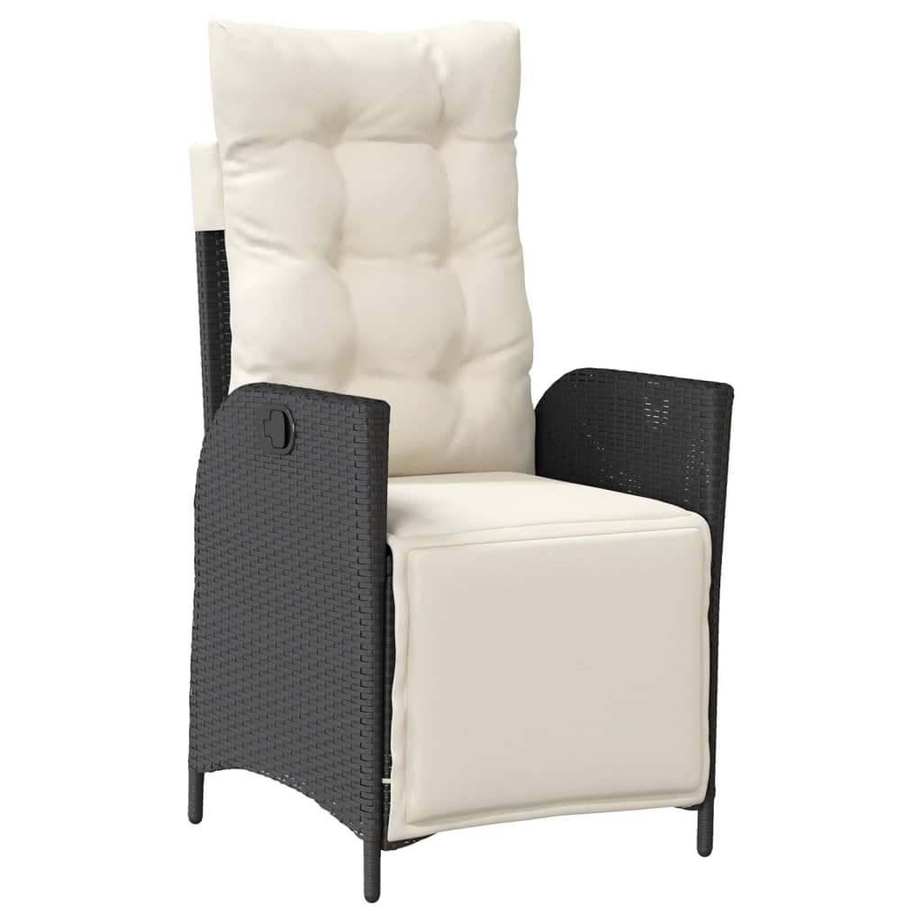 7-Delige Tuinset Met Kussens Poly Rattan