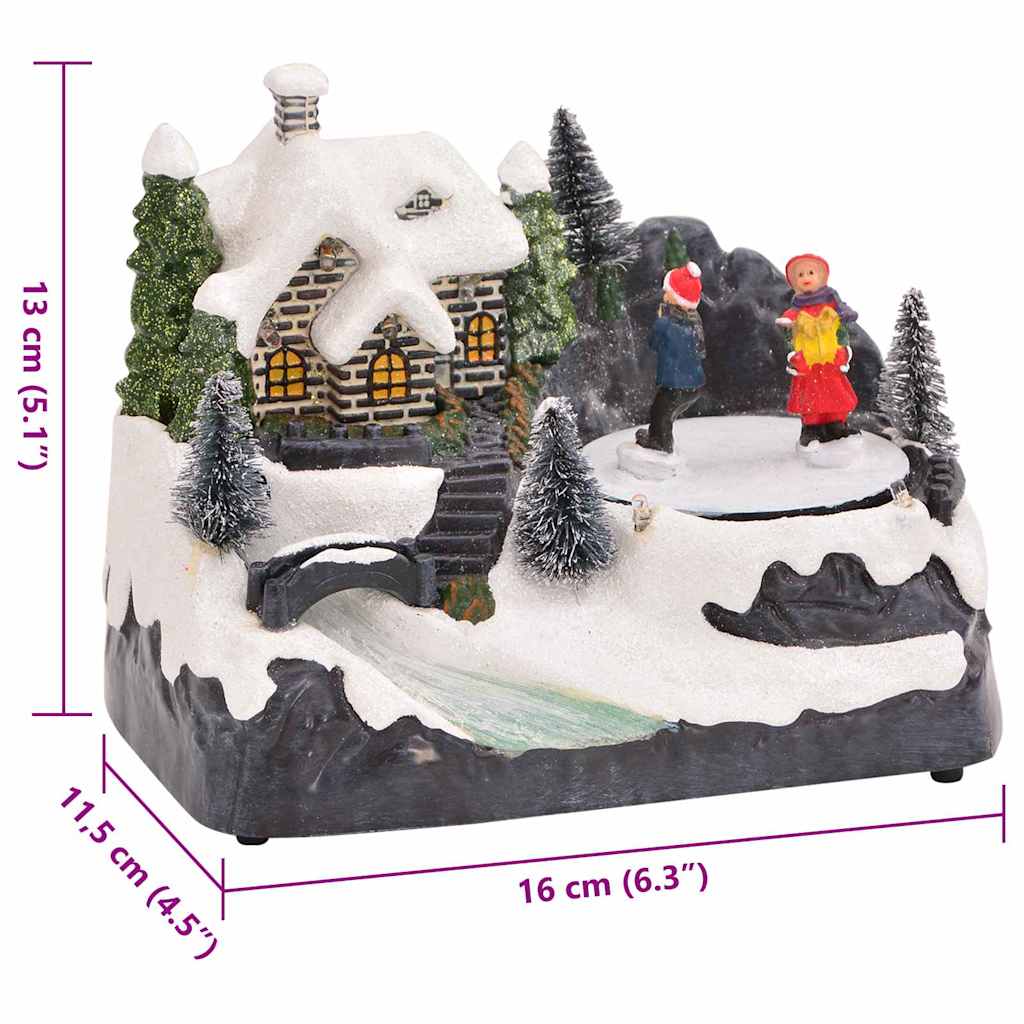 Kerst Tafeldecoratie Multikleur 16 X 11,5 X 13 Cm Kunststof