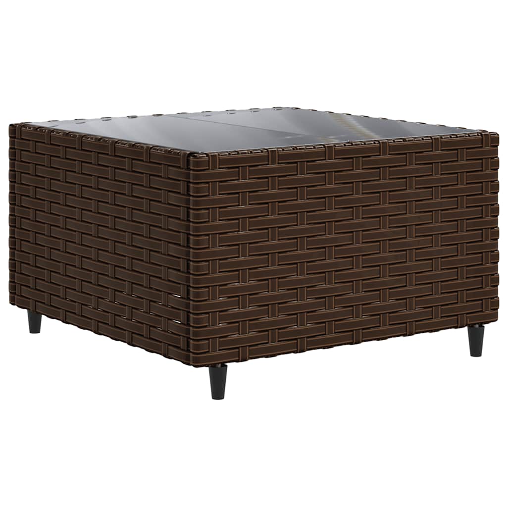 6-Delige Loungeset Met Kussens Poly Rattan