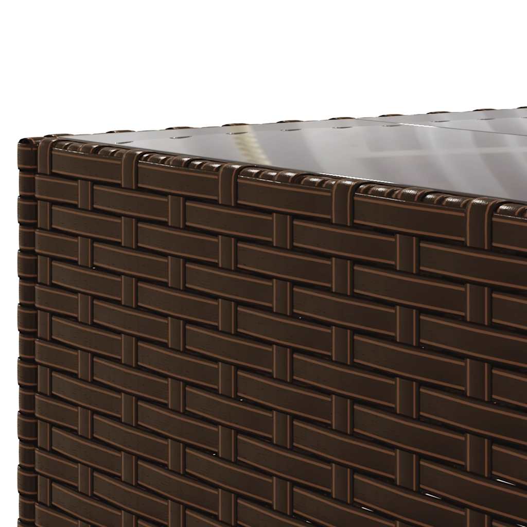 6-Delige Loungeset Met Kussens Poly Rattan