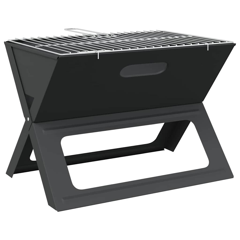 Buiten Grill Zwart 46 X 30 X 31 Cm Staal