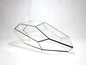 Geometric Terrarium - Plantasia - Vivarium ↑ 50 X 25 X 17,5 Cm (Lxwxh) - Glass