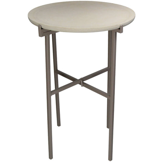 Round Table - Beige Stone - Ø38 X ↑ 56 Cm