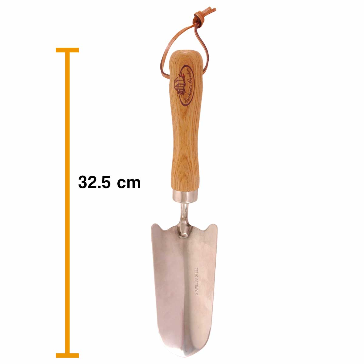 Shovel - ↑ 32.5 Cm - Stainless Steel - Ashwood - Giftbox