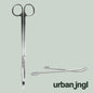 Terrarium Scissors - Metal - 25 Cm - Extra Long - Curved Blades - Stainless Steel