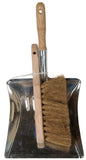 Dustpan And Brush - Wood & Metal