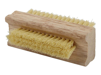 Nail Brush - Double-Sided - Wood - Cleaning Brush