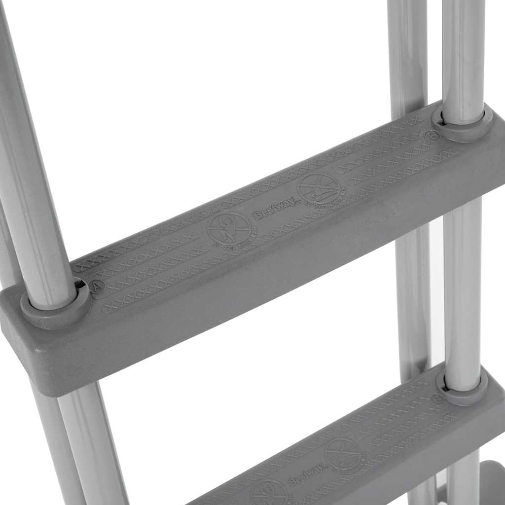 Bestway Zwembadset Power Steel Rechthoekig 732X366X132 Cm