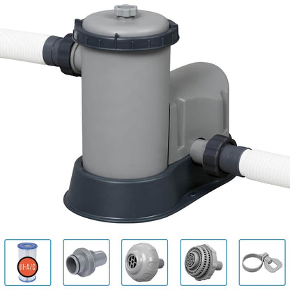 Bestway Zwembadset Power Steel Rechthoekig