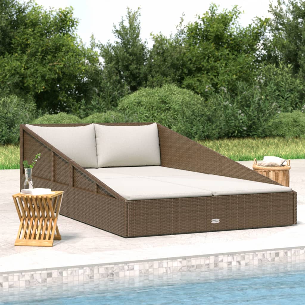 Tuinbed 110X200 Cm Poly Rattan