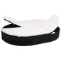 Ligbed Met Kussens 2-Persoons Poly Rattan