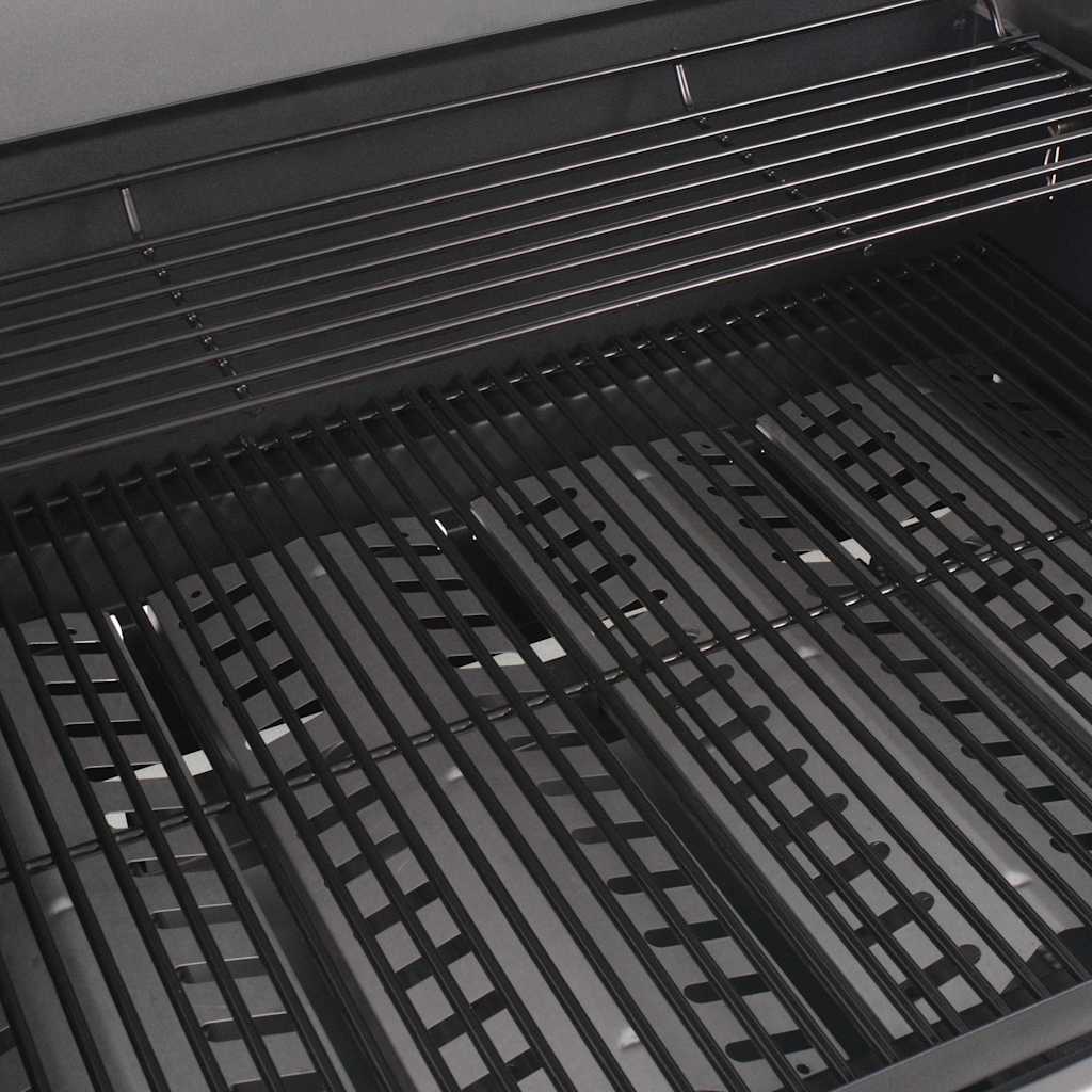 Gas Barbecue Grill Zilver Roestvrij Staal