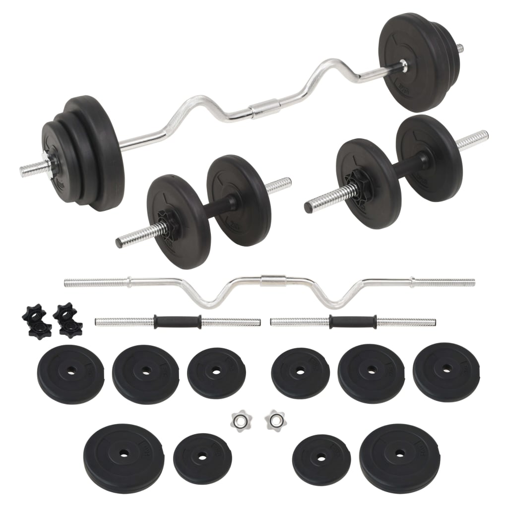 Halterset Met Gewichten Curl