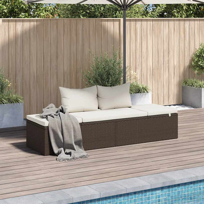 Tuinbed 195X60 Cm Poly Rattan