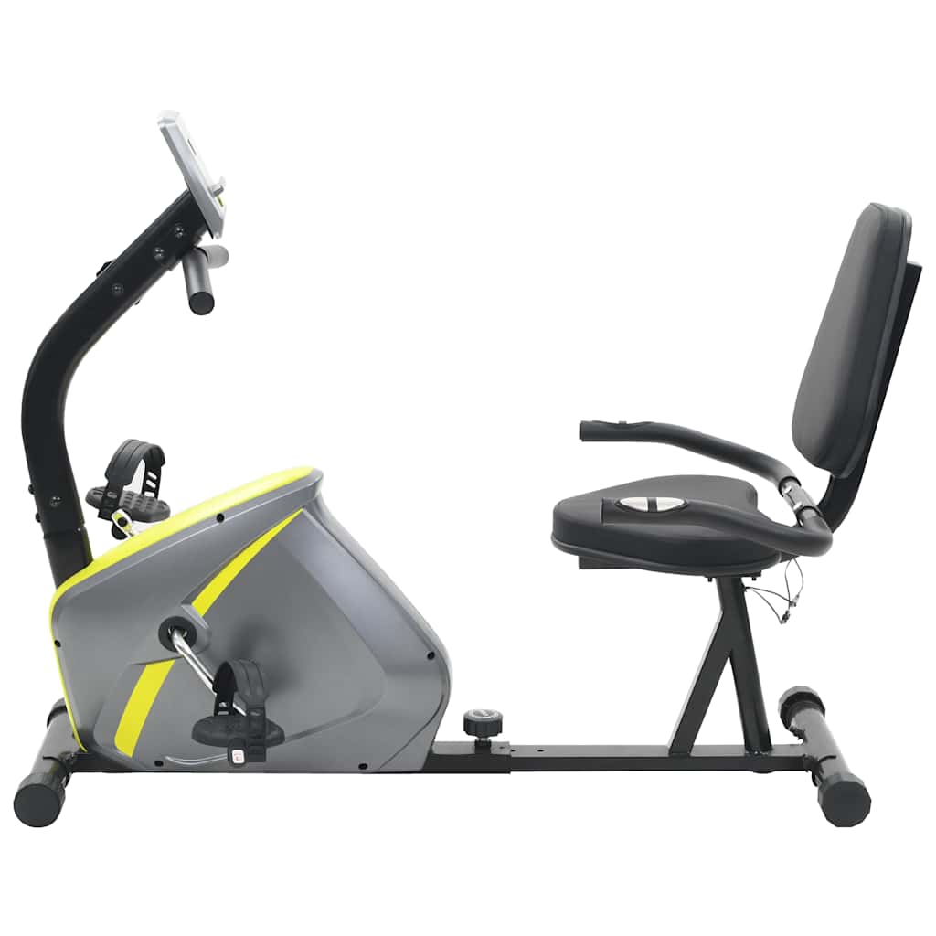 Ligfiets Hometrainer Magnetisch Met Hartslagmeter