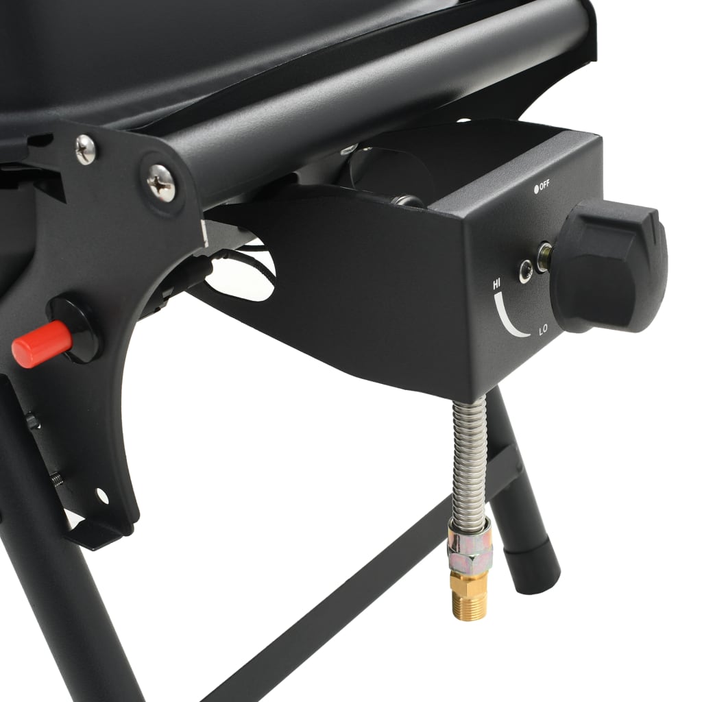 Gasbarbecue Met Kookzone Zwart