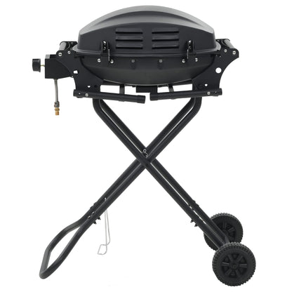 Gasbarbecue Met Kookzone Draagbaar Zwart