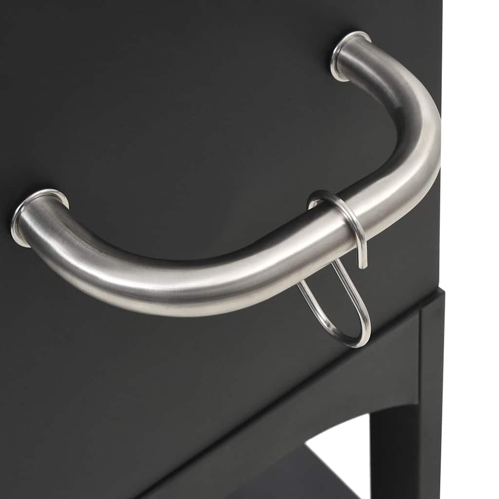 Pizzaoven Op Houtskool Met Terracotta Pizzasteen