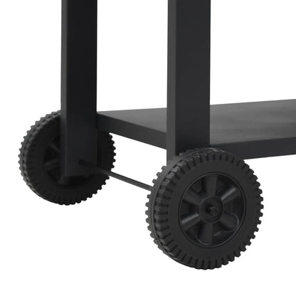 Pizzaoven Op Houtskool Met Terracotta Pizzasteen