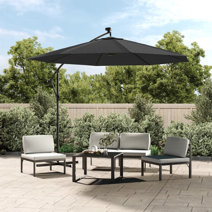 Zweefparasol Met Led En Stalen Paal