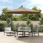 Zweefparasol Met Led En Stalen Paal