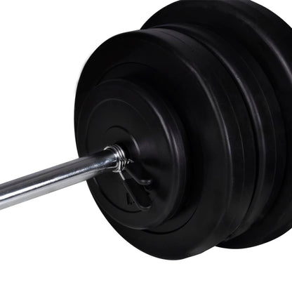 Trainingsbank Met Halterset 60,5 Kg