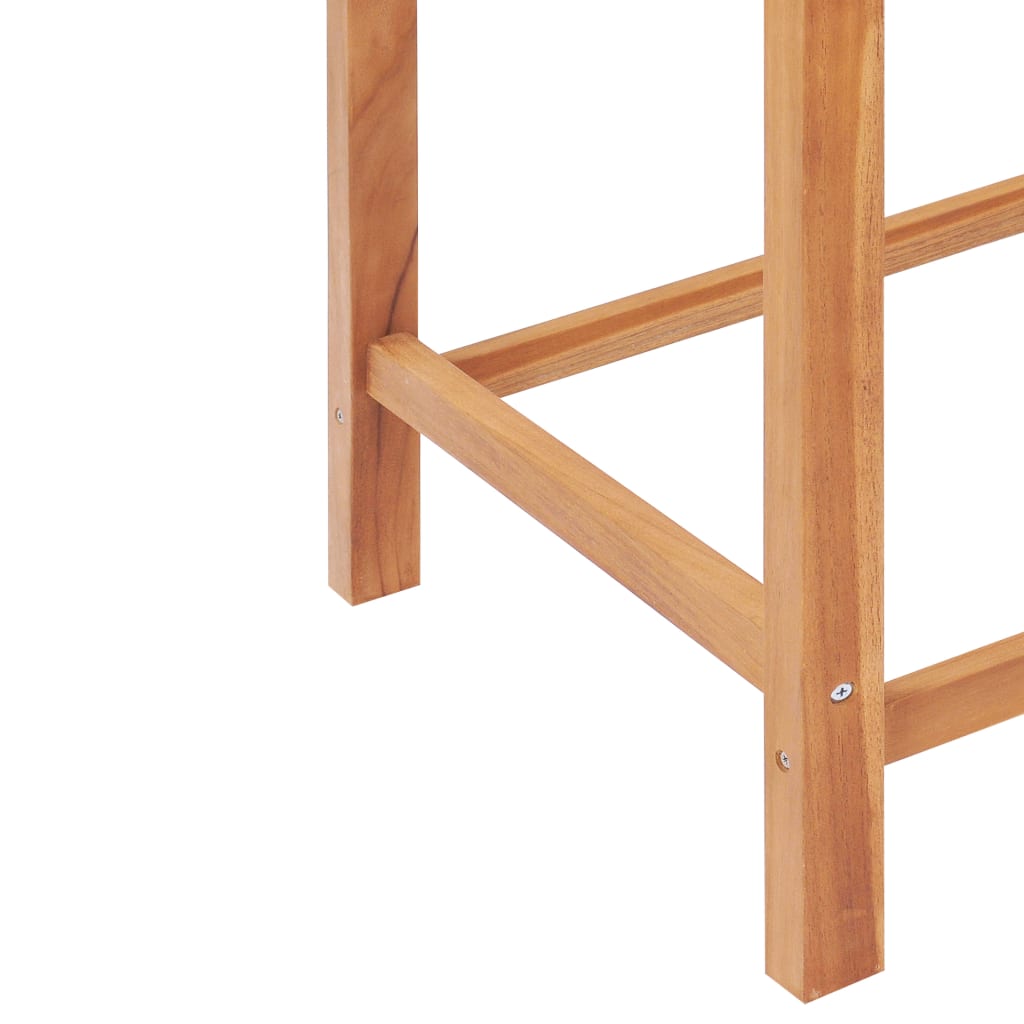 3-Delige Barset Massief Teakhout