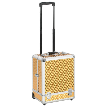 Make-Up Trolley 35X29X45 Cm Aluminium Kleurig