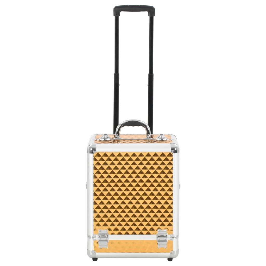 Make-Up Trolley 35X29X45 Cm Aluminium Kleurig