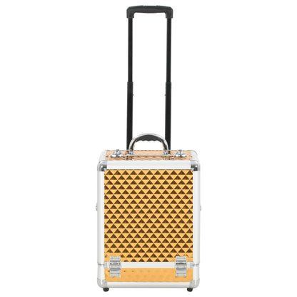 Make-Up Trolley 35X29X45 Cm Aluminium Kleurig