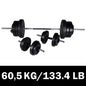 Halterset Met Gewichten 60 Kg