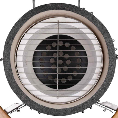 Kamado Barbecue Grill Smoker Keramisch 44 Cm