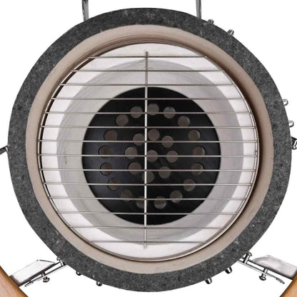Kamado Barbecue 81 Cm Keramiek