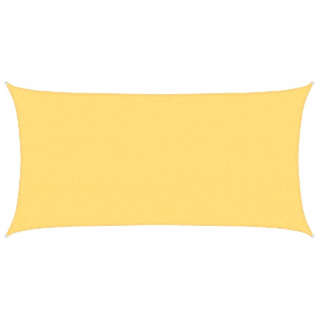 Zonnescherm Hdpe Rechthoekig Beige