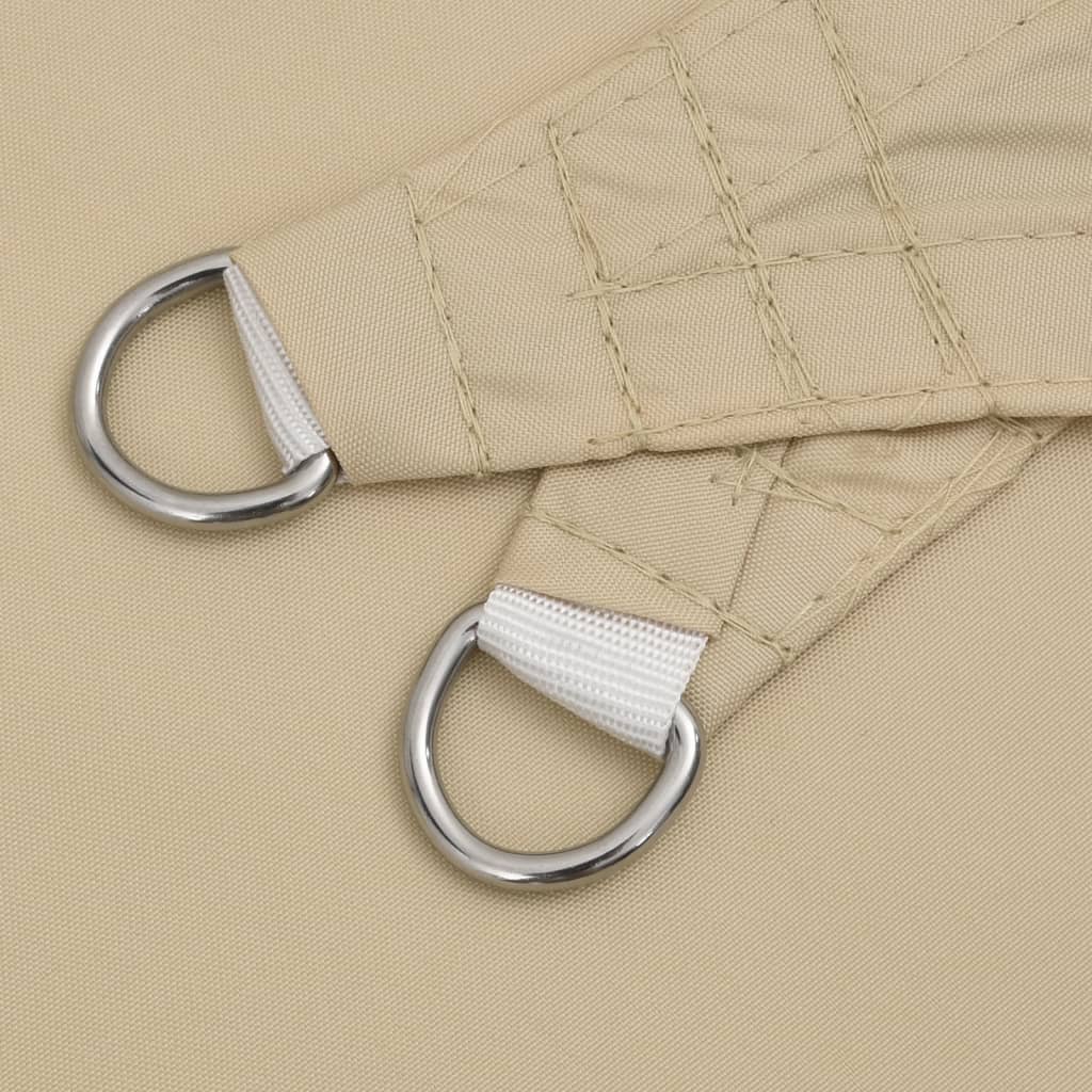 Zonnescherm Rechthoekig Oxford Stof Beige