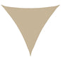 Zonnezeil 100% Polyester Oxford Beige