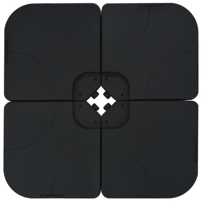 Parasol Met Draagbare Voet Kleurig