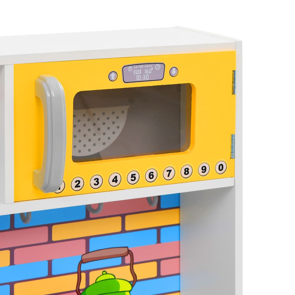 Kinderspeelkeuken 80X30X85 Cm Mdf Meerkleurig