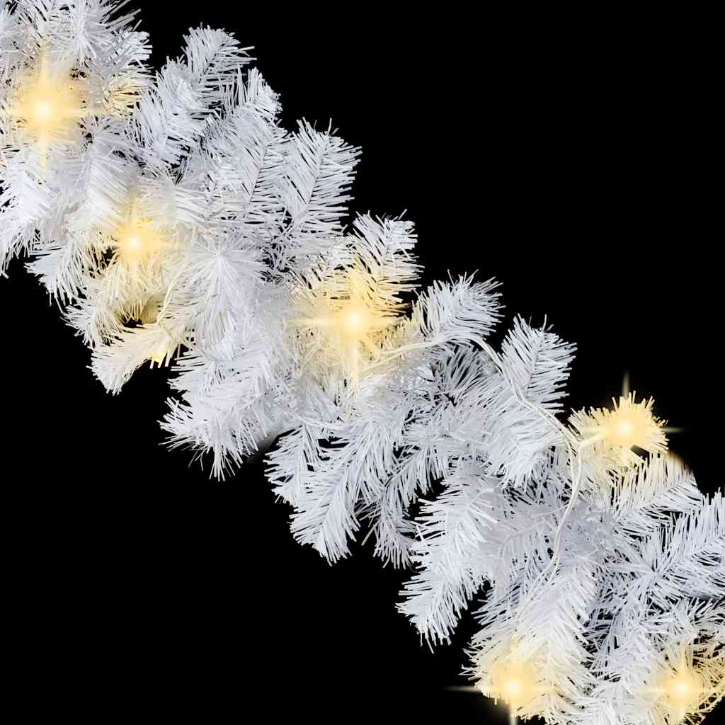 Kerstslinger Met Led-Lampjes Wit