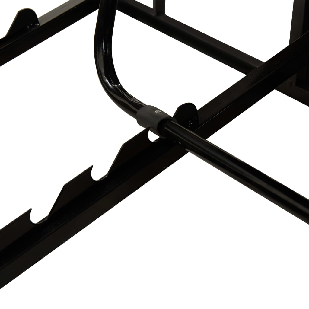 Ligbed Met Kussen 2-Persoons Poly Rattan