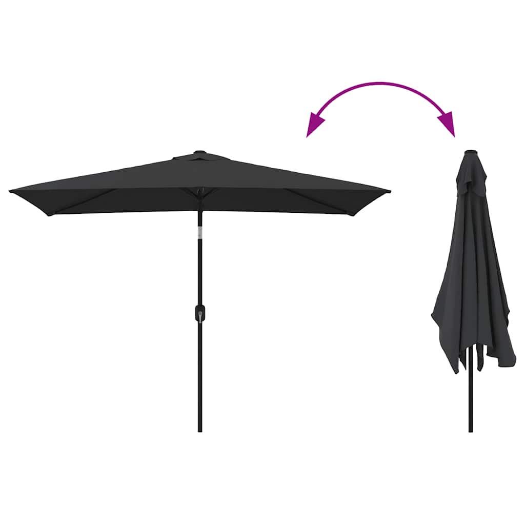 Parasol Met Metalen Paal 300X200 Cm