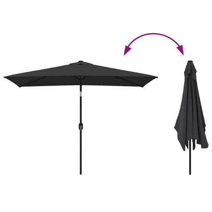 Parasol Met Metalen Paal 300X200 Cm
