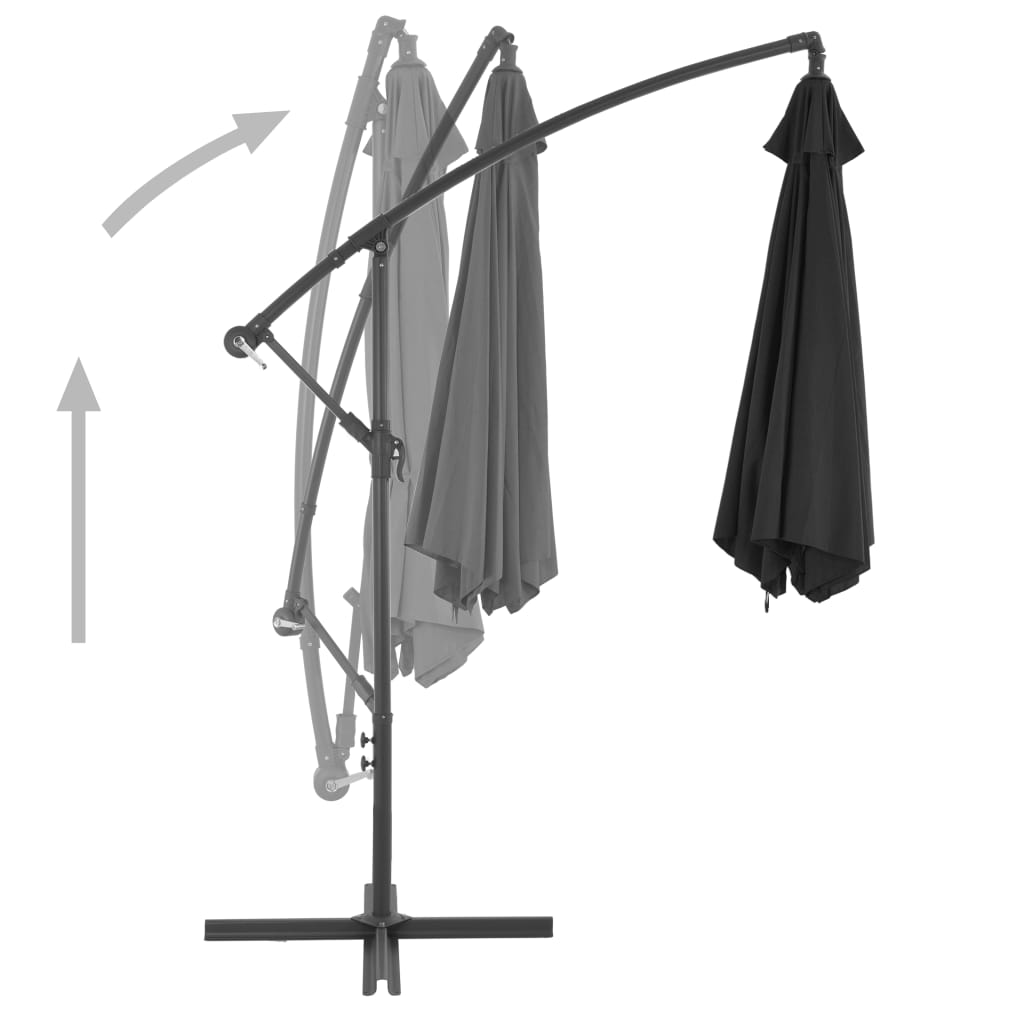 Zweefparasol Met Aluminium Paal 300 Cm