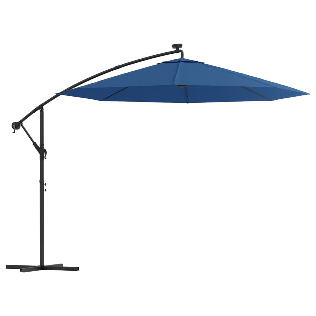 Zweefparasol Met Led En Stalen Paal