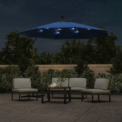 Zweefparasol Met Led En Stalen Paal