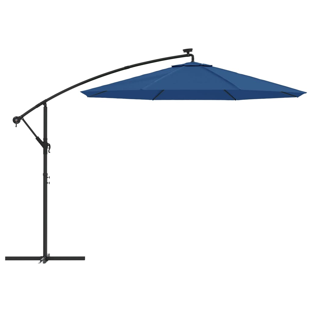 Zweefparasol Met Led En Stalen Paal
