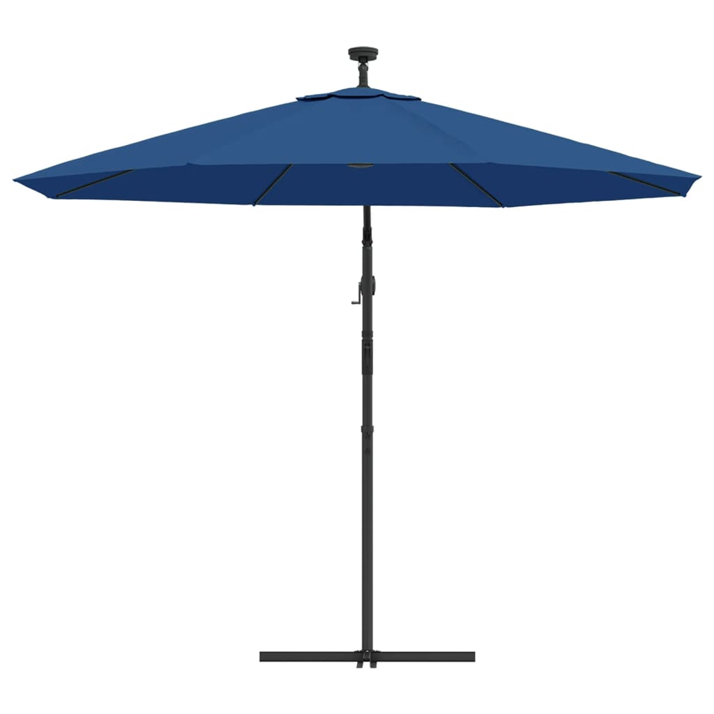 Zweefparasol Met Led En Stalen Paal