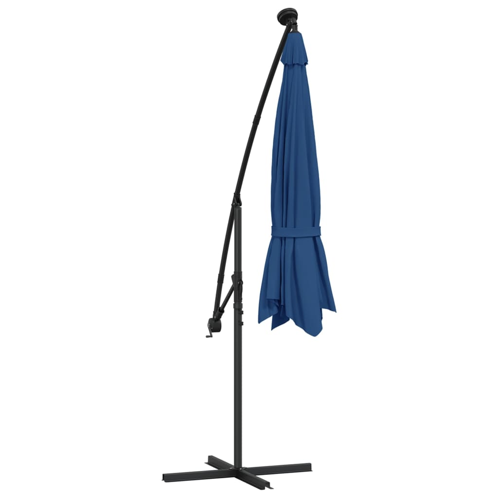 Zweefparasol Met Led En Stalen Paal